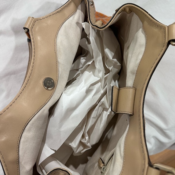 GUCCI Diamante Sukey Canvas with Leather Handbag 211944 498879 - Picture 6 of 7